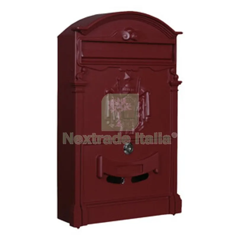 C Cassetta Postale Regia Rosso 3003 25,5X9X41CM — Casalinghi e organizzazione — rif. FERX.509081 C Cassetta Postale Regia Rosso 3003 25,5X9X41CM — Casalinghi e organizzazione — rif. FERX.509081