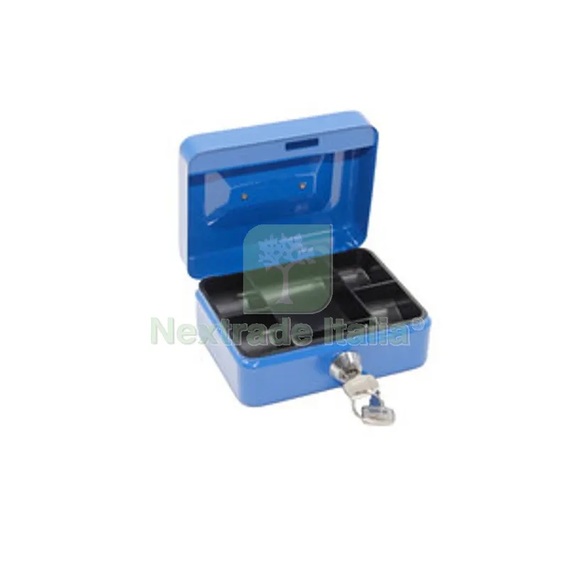 C CASSETTA PORTAVALORI BLU 5015 15.2X11.8X8CM — Casseforti — rif. FERX.509108