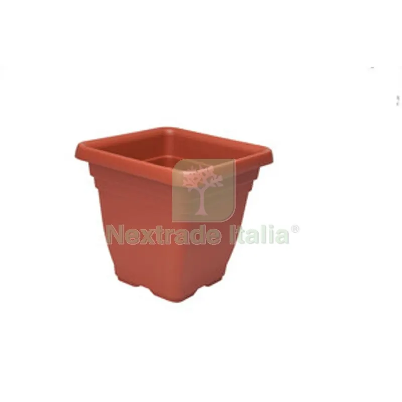 6PZ VASO QUADRO LAURUS 40X40X36CM 28L TERRACOTTA — Vasi e fioriere — rif. FERX.509203 6PZ VASO QUADRO LAURUS 40X40X36CM 28L TERRACOTTA — Vasi e fioriere — rif. FERX.509203