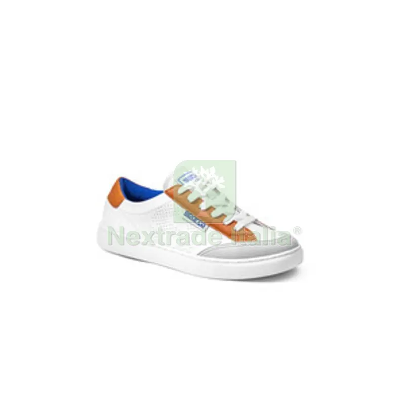 SPARCO SCARPE S-TIME BIANCO ARANCIO TG 46 — Calzature antinfortunistiche — rif. FERX.509287 SPARCO SCARPE S-TIME BIANCO ARANCIO TG 46 — Calzature antinfortunistiche — rif. FERX.509287