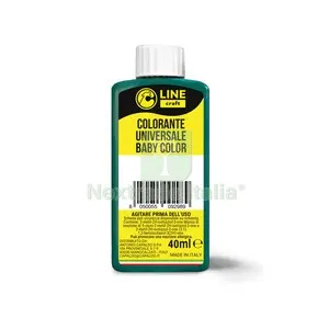 12PZ C TONALIZZATORE UNIVERSALE 40ML GIALLO CROMO BABY COLOR — Tonalizzatori e finiture legno — rif. FERX.509300