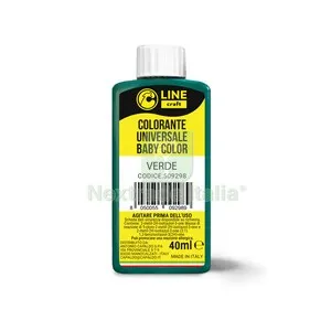 12PZ C TONALIZZATORE UNIVERSALE 40ML VERDE BOSCO BABY COLOR — Tonalizzatori e finiture legno — rif. FERX.509307