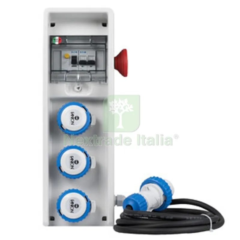 FME 74.128 QUADRO 3P CEE 220V IP65 C/PULS. EMERG — Bulloni, dadi e rondelle — rif. FERX.509461 FME 74.128 QUADRO 3P CEE 220V IP65 C/PULS. EMERG — Bulloni, dadi e rondelle — rif. FERX.509461