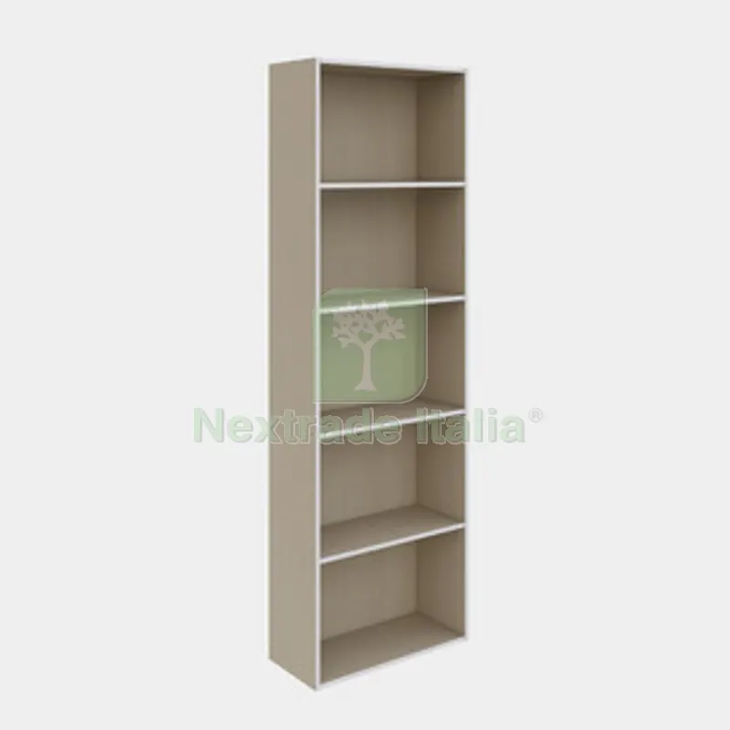 Libreria 4 Ripiani 50X22,8X157,4 CM Avana — Arredo — rif. FERX.509744 Libreria 4 Ripiani 50X22,8X157,4 CM Avana — Arredo — rif. FERX.509744