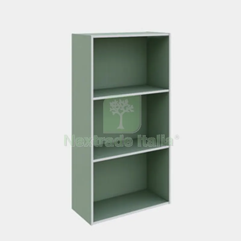 Libreria 2 Ripiani 50X22,8X95 CM Verde Salvia — Arredo — rif. FERX.509749 Libreria 2 Ripiani 50X22,8X95 CM Verde Salvia — Arredo — rif. FERX.509749