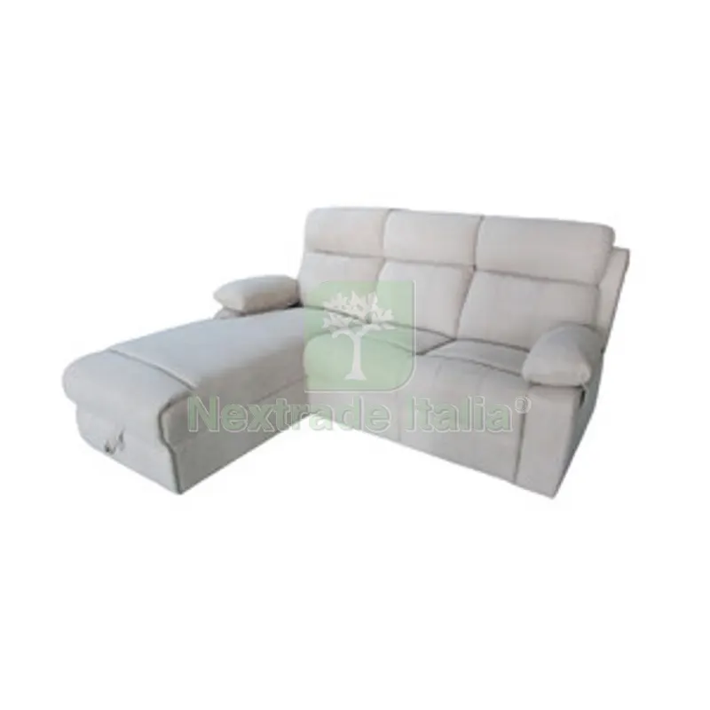 Divano Angolare 3P Recliner Penisola DX Beige — Arredo — rif. FERX.509757 Divano Angolare 3P Recliner Penisola DX Beige — Arredo — rif. FERX.509757