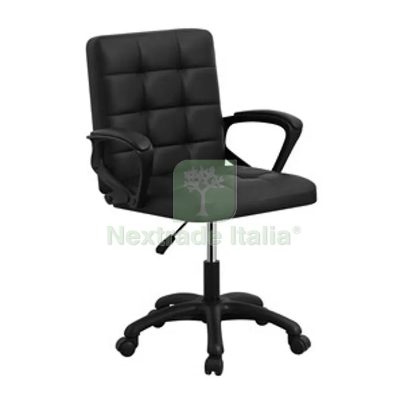 POLTRONA A GAS C/BRACCIOLI BEA PU NERO — Arredo — rif. FERX.509778
