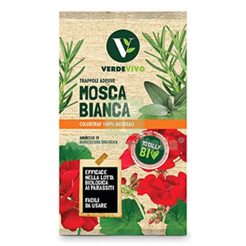 TRAPPOLA CROMOTROPICA MOSCA BIANCA CF 10 PZ — Protezione piante e sementi — rif. FERX.509795 TRAPPOLA CROMOTROPICA MOSCA BIANCA CF 10 PZ — Protezione piante e sementi — rif. FERX.509795