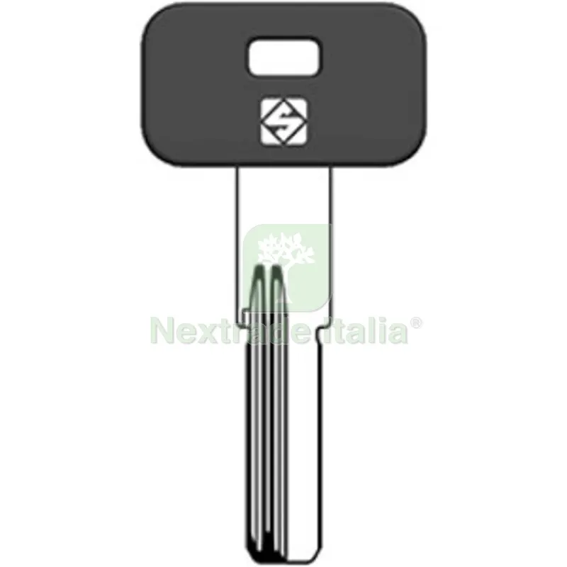 5PZ SILCA IBF5RP CHIAVE PUNZONATA TESTA PLASTICA OTTONE — Serrature e cilindri — rif. FERX.509818