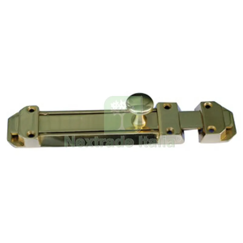 Catenaccio Orizzontale in Ottone 150 MM Oro — Lucchetti e catene — rif. FERX.509853
