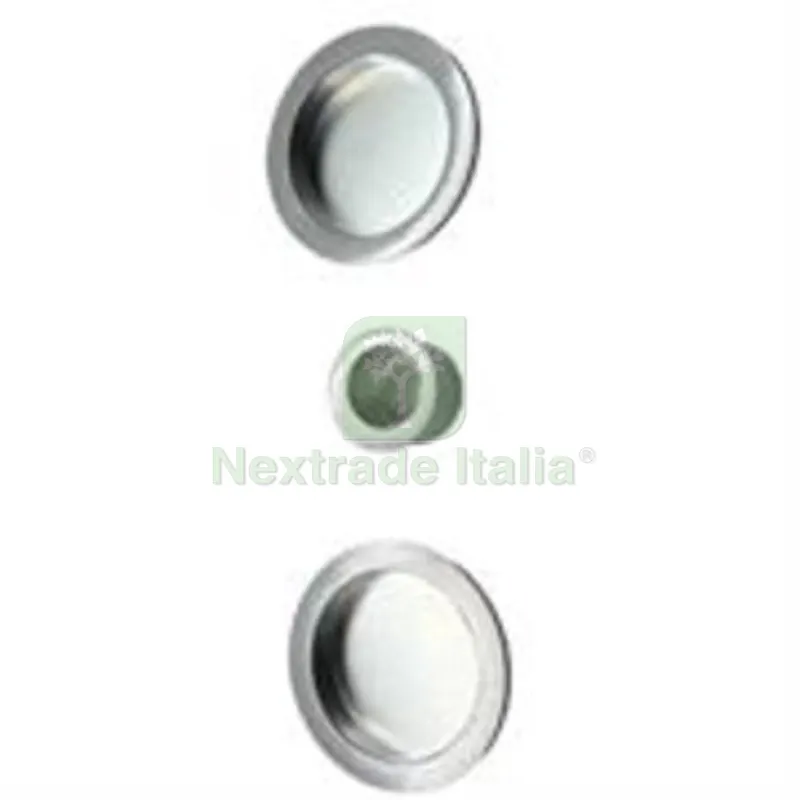 Kit Maniglie Tondo Cieco Porte Scorrevoli Cromo — Maniglie e pomelli — rif. FERX.509858 Kit Maniglie Tondo Cieco Porte Scorrevoli Cromo — Maniglie e pomelli — rif. FERX.509858