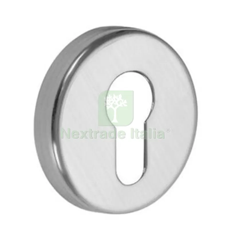 2PZ BOCCHETTA TONDA ZAMA FORO YALE CROMO — Tubi e raccordi — rif. FERX.509861