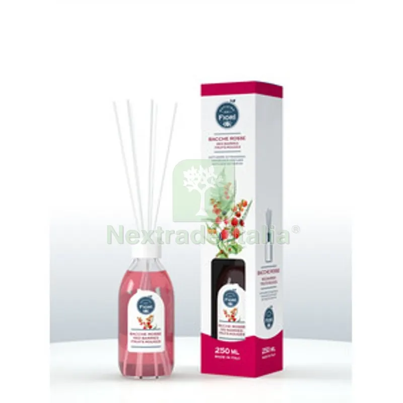 6PZ Diffusore Officina dei Fiori 250ML Bacche Rosse — Tempo libero outdoor — rif. FERX.509869 6PZ Diffusore Officina dei Fiori 250ML Bacche Rosse — Tempo libero outdoor — rif. FERX.509869