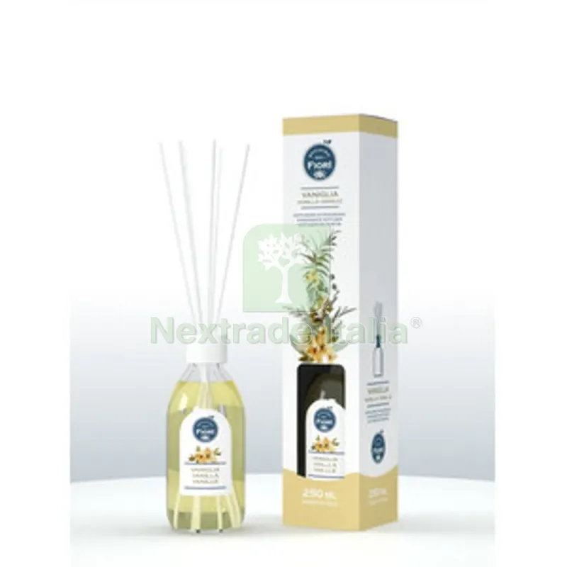 6PZ Diffusore Officina dei Fiori 250ML Vaniglia — Tempo libero outdoor — rif. FERX.509872 6PZ Diffusore Officina dei Fiori 250ML Vaniglia — Tempo libero outdoor — rif. FERX.509872