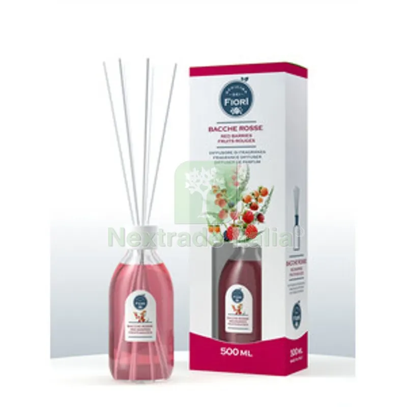 6PZ Diffusore Officina dei Fiori 500ML Bacche Rosse — Tempo libero outdoor — rif. FERX.509875 6PZ Diffusore Officina dei Fiori 500ML Bacche Rosse — Tempo libero outdoor — rif. FERX.509875