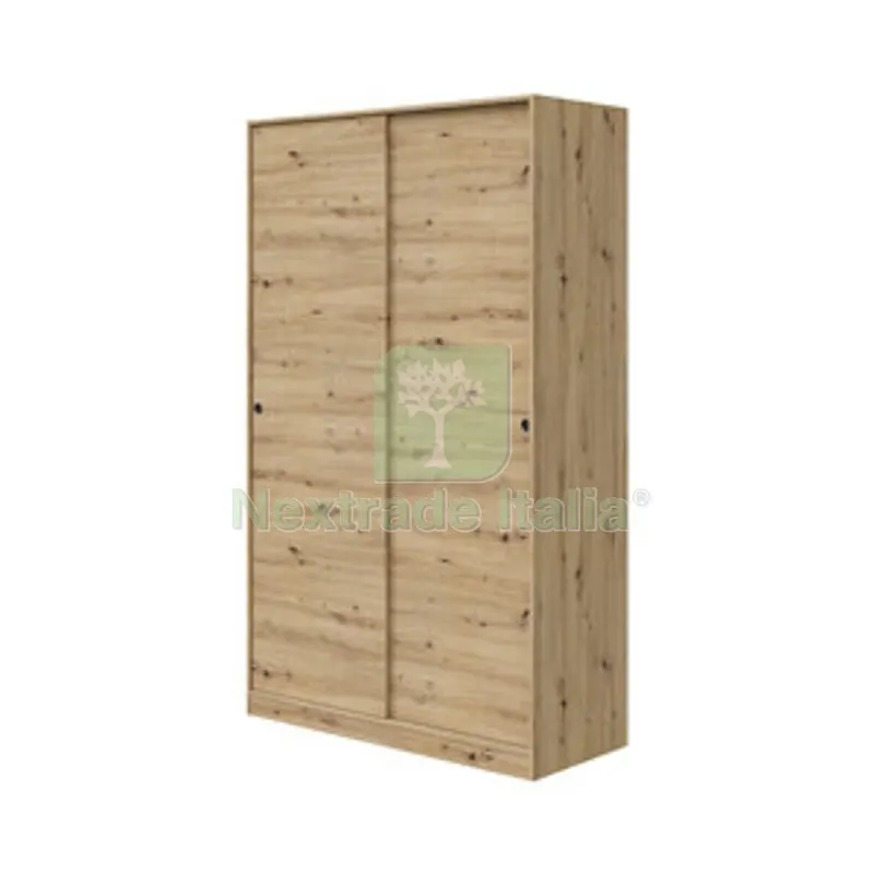 Armadio 2 Ante Scorrevoli 120X50X200 CM Rovere — Arredo — rif. FERX.509950