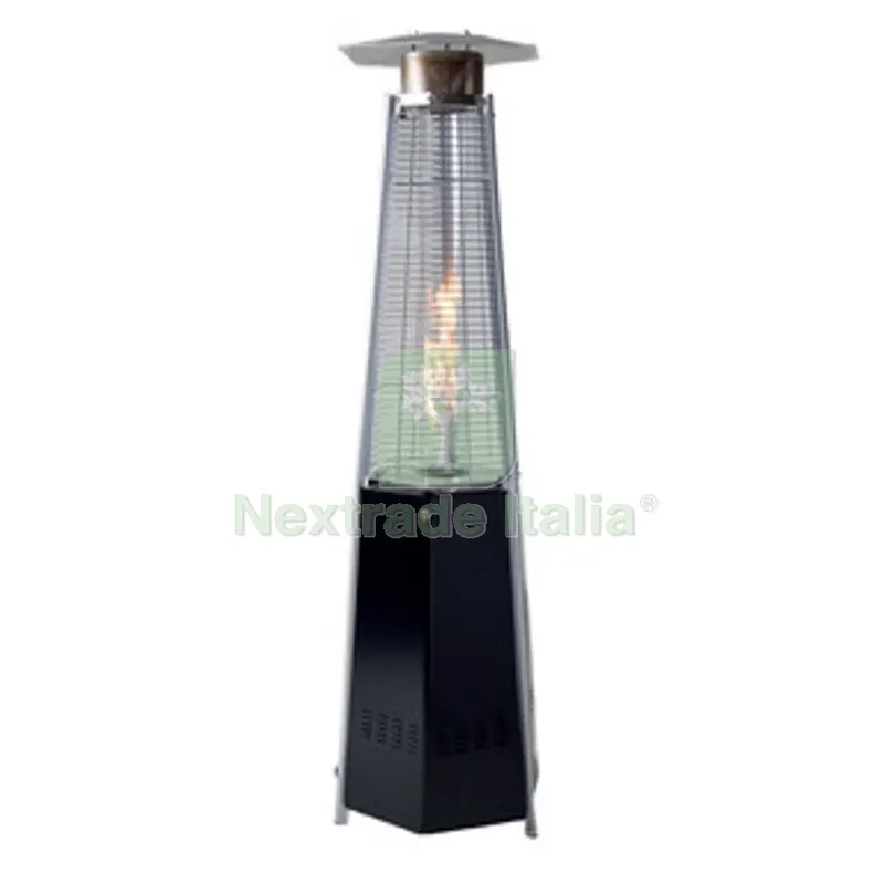 C Stufa Aerea P/Patio GAS GPL Hexagon 12,5KW Nero — Attrezzi da giardino — rif. FERX.509978 C Stufa Aerea P/Patio GAS GPL Hexagon 12,5KW Nero — Attrezzi da giardino — rif. FERX.509978