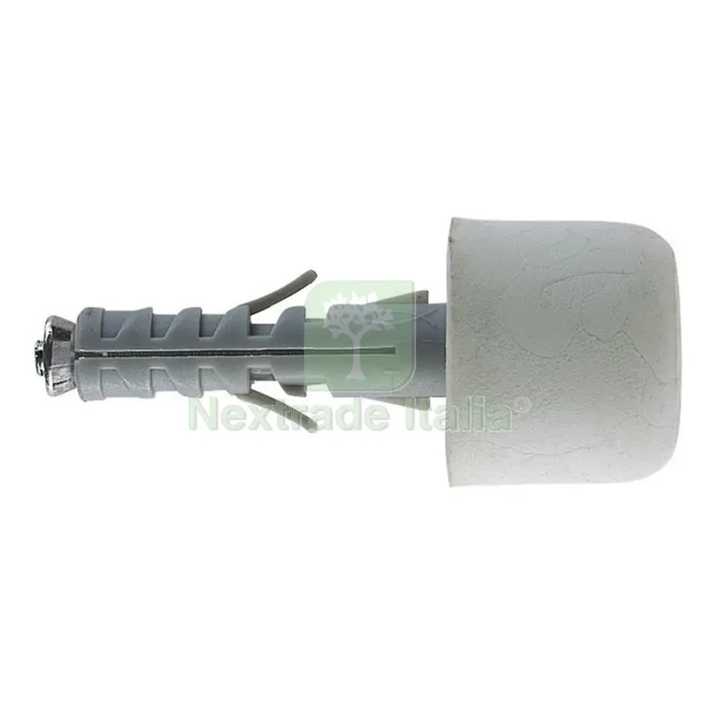 50PZ FISCHER TASSELLO SB9/12 FERMAPORTA BIANCO — Ferramenta porte e finestre — rif. FERX.5100