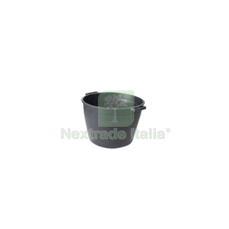 5PZ Cassa Tonda P/Macerie Strong 40 L D 47XH33 CM Nero — Ferramenta per legno e mobili — rif. FERX.510023 5PZ Cassa Tonda P/Macerie Strong 40 L D 47XH33 CM Nero — Ferramenta per legno e mobili — rif. FERX.510023