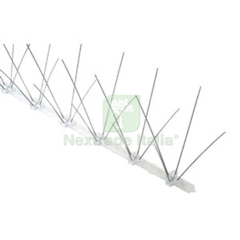 100PZ Dissuasore P/Volatili Base Polic 50CM 40 Spilli Aisi 201 — Casalinghi e organizzazione — rif. FERX.510124 100PZ Dissuasore P/Volatili Base Polic 50CM 40 Spilli Aisi 201 — Casalinghi e organizzazione — rif. FERX.510124
