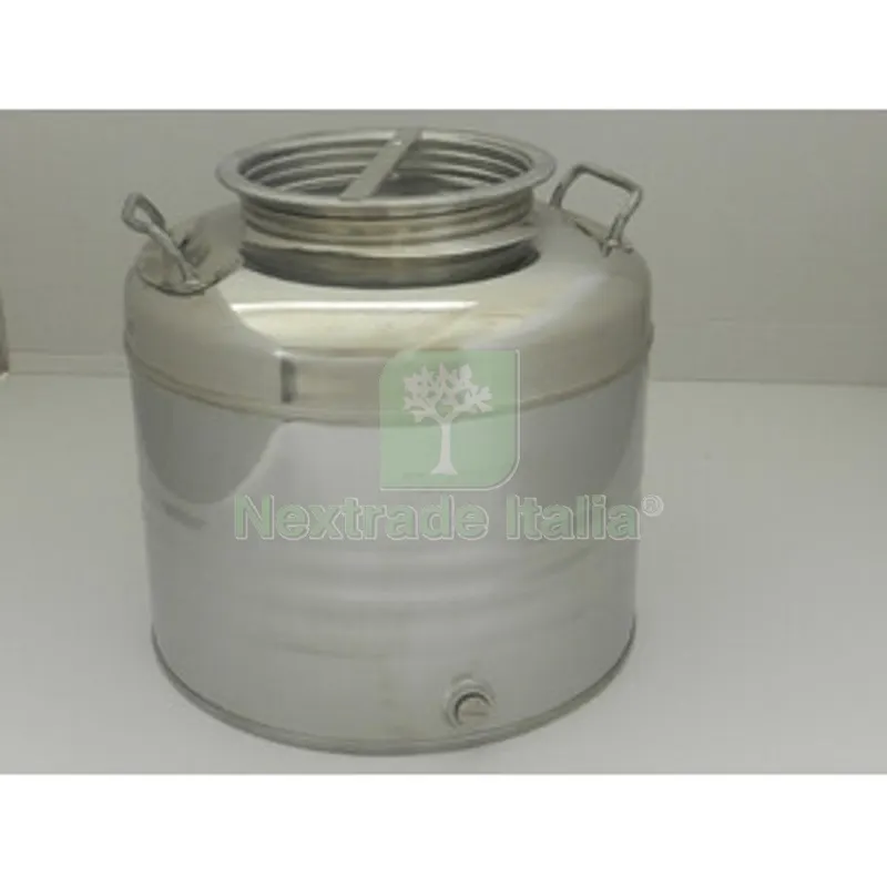 FUSTO OLIO ACCIAIO INOX 441 15 L AGGRAFFATO — Chiodi e graffe — rif. FERX.510130 FUSTO OLIO ACCIAIO INOX 441 15 L AGGRAFFATO — Chiodi e graffe — rif. FERX.510130