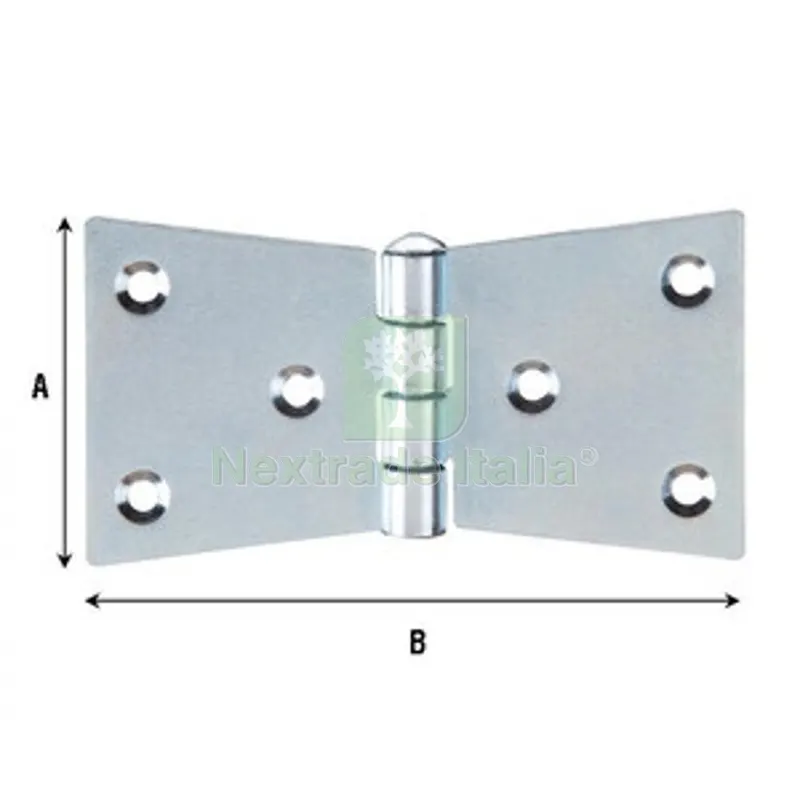 24PZ Cerniera Coda di Rondine 3 Fori 94X50 MM — Cerniere e cardini — rif. FERX.510135