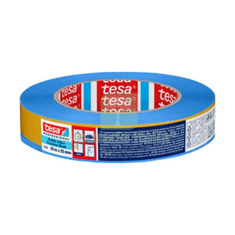 6PZ NASTRO BIADESIVO P/MASCHERATURA 25 MM X25 M — Adesivi e sigillanti — rif. FERX.510140