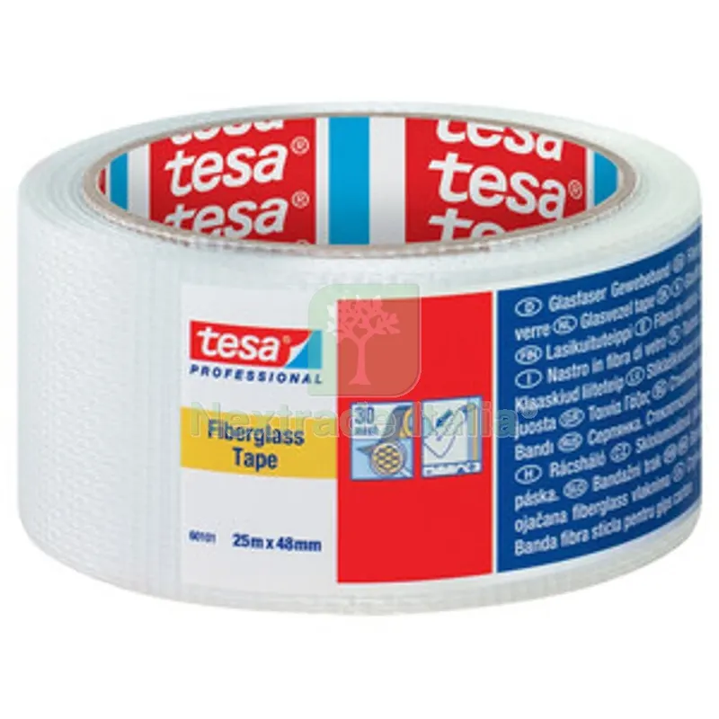 Nastro a Rete in Fibra di Vetro 48 MM x 25 M — Casalinghi e organizzazione — rif. FERX.510142 Nastro a Rete in Fibra di Vetro 48 MM x 25 M — Casalinghi e organizzazione — rif. FERX.510142