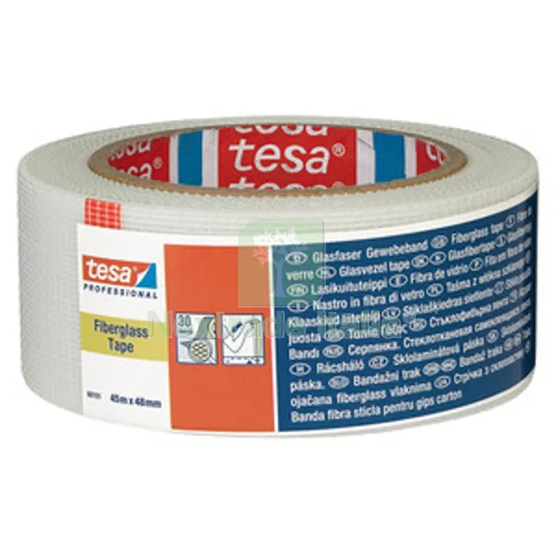 Nastro a Rete in Fibra di Vetro 48 MM x 45 M — Casalinghi e organizzazione — rif. FERX.510143 Nastro a Rete in Fibra di Vetro 48 MM x 45 M — Casalinghi e organizzazione — rif. FERX.510143