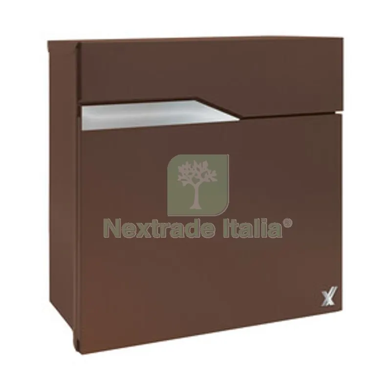 Cassetta Postale Alubox Nettuno 37X11X37 Ruggine — Casalinghi e organizzazione — rif. FERX.510154 Cassetta Postale Alubox Nettuno 37X11X37 Ruggine — Casalinghi e organizzazione — rif. FERX.510154