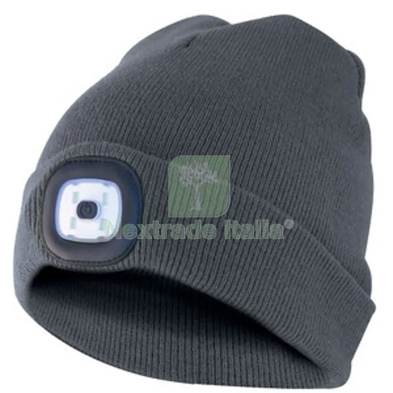 6PZ Cappello Lighthouse C/Luce LED Ricaric. Grigio SCU — Tempo libero outdoor — rif. FERX.510160 6PZ Cappello Lighthouse C/Luce LED Ricaric. Grigio SCU — Tempo libero outdoor — rif. FERX.510160