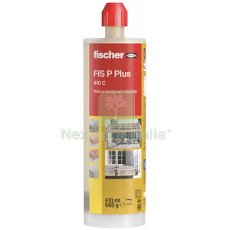 FISCHER ANCORANTE FIS P PLUS 410 C DA 410 ML — Tasselli e ancoraggi — rif. FERX.510177 FISCHER ANCORANTE FIS P PLUS 410 C DA 410 ML — Tasselli e ancoraggi — rif. FERX.510177