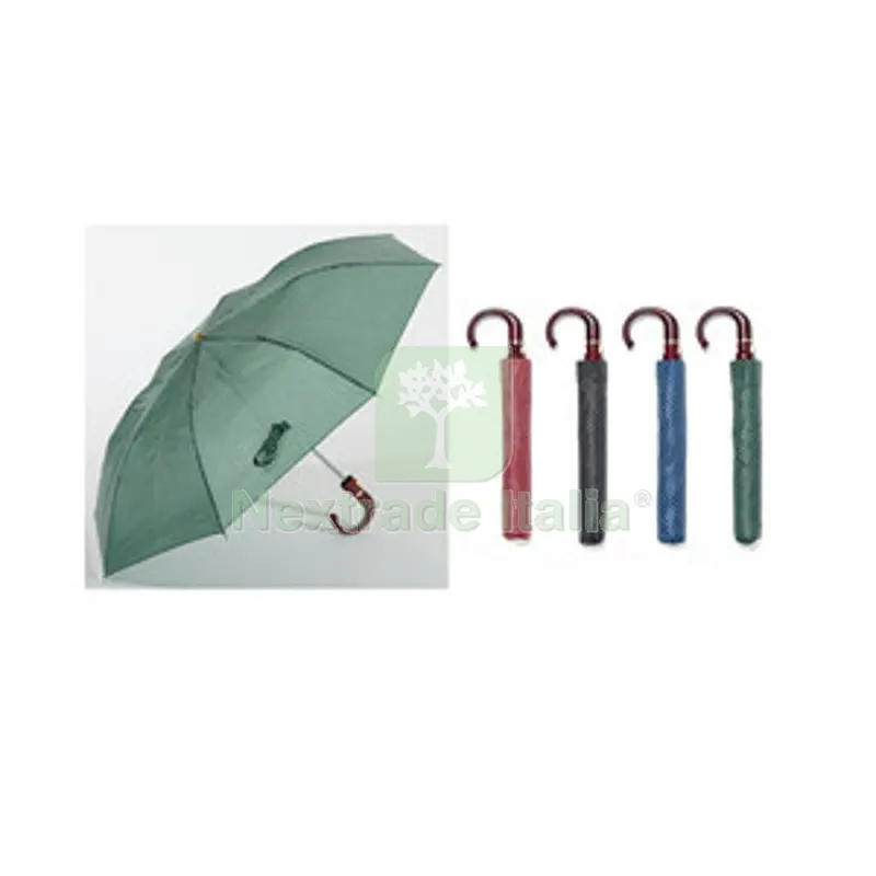 12PZ OMBRELLO AUTOMATICO PIEGHEVOLE 2 SEZIONI ASSORTITO — Attrezzi da giardino — rif. FERX.510194