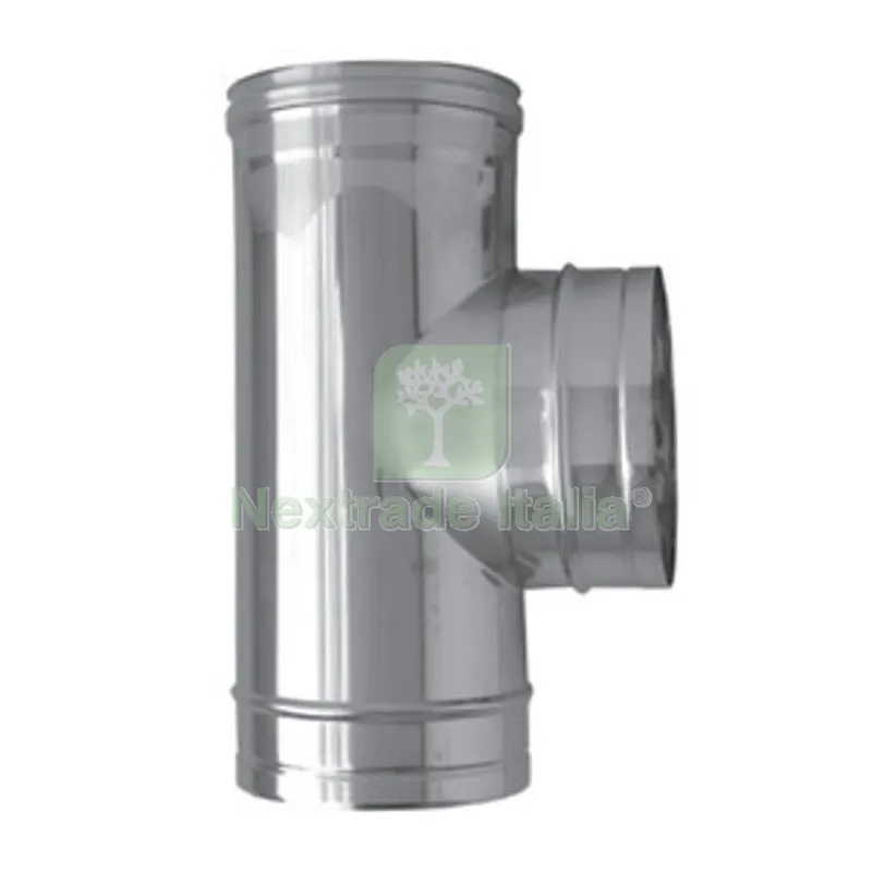 2PZ C RACCORDO A T INOX ATTACCO FFM D 10 CM — Tubi e raccordi — rif. FERX.510250