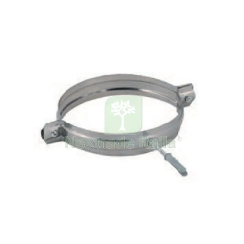2PZ C COLLARE INOX C/TASSELLO P/TUBO D 20 CM — Tasselli e ancoraggi — rif. FERX.510275