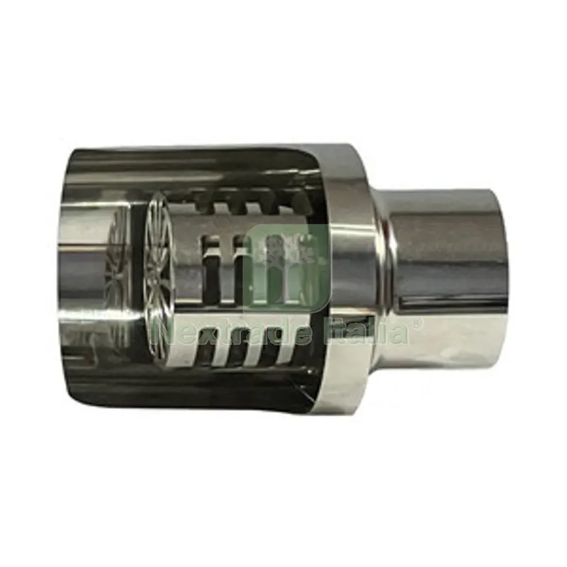 C TERMINALE INOX ORIZZONTALE D 8 CM — Attrezzi da giardino — rif. FERX.510291 C TERMINALE INOX ORIZZONTALE D 8 CM — Attrezzi da giardino — rif. FERX.510291