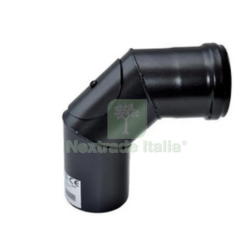 C CURVA A 90 P/STUFA A PELLET C/ISPEZ D 8 CM — Stufe e camini — rif. FERX.510348 C CURVA A 90 P/STUFA A PELLET C/ISPEZ D 8 CM — Stufe e camini — rif. FERX.510348