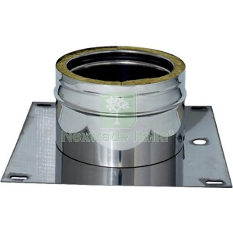 C Piastra di Base Inox DOP Parete D 10/15 CM — Maniglie e pomelli — rif. FERX.510426