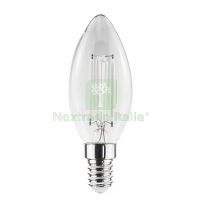 10PZ Lampadina LED Oliva White Stick 6,5W E14 806LM 3000K — Illuminazione — rif. FERX.510543