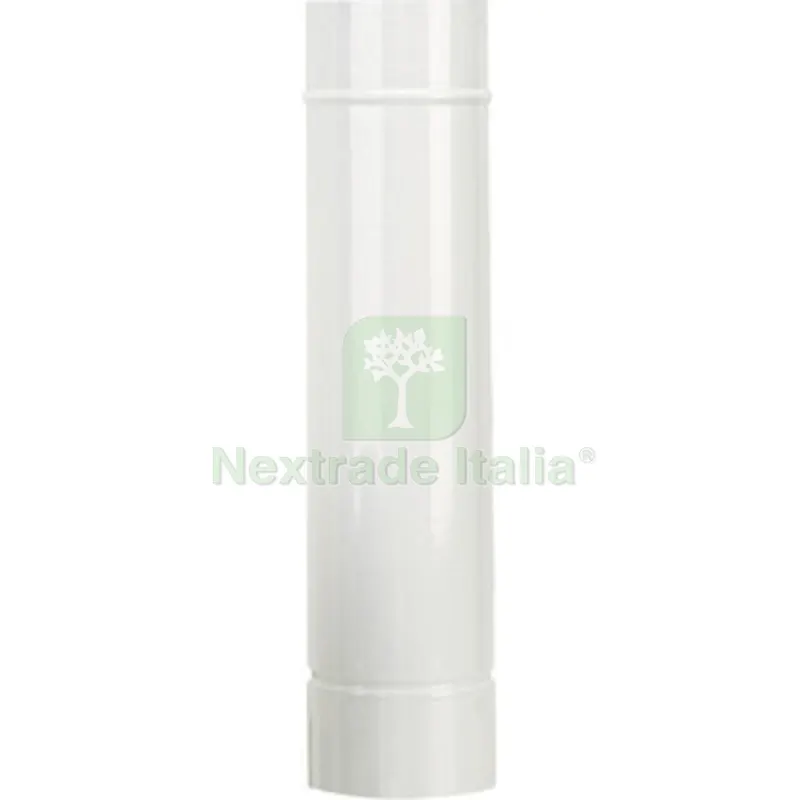Tubo Porcellanato D 15 x H 50CM Bianco Classic — Canne fumarie e fumisteria — rif. FERX.510643