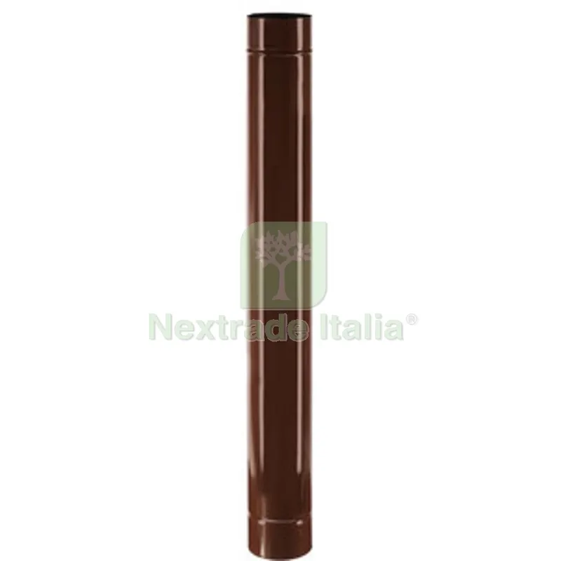 12PZ Tubo Porcellanato D 12 x H 100CM Marrone Classic — Canne fumarie e fumisteria — rif. FERX.510646 12PZ Tubo Porcellanato D 12 x H 100CM Marrone Classic — Canne fumarie e fumisteria — rif. FERX.510646