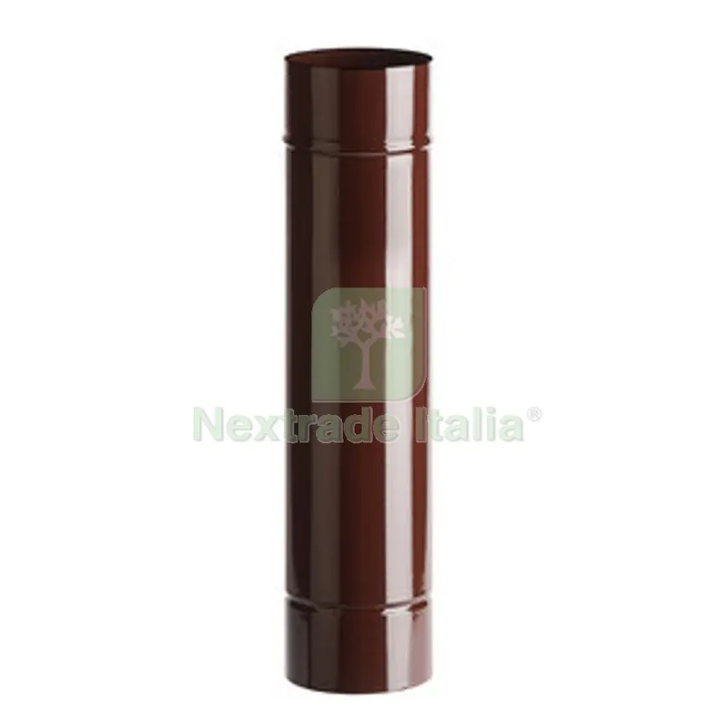 TUBO PORCELLANATO D 15 X H 50CM MARRONE CLASSIC — Canne fumarie e fumisteria — rif. FERX.510651 TUBO PORCELLANATO D 15 X H 50CM MARRONE CLASSIC — Canne fumarie e fumisteria — rif. FERX.510651