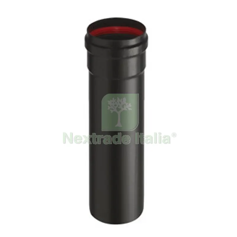 Tubo Porc Pellet C/Guarn D 10XH 50CM Nero OP Aeternum — Stufe e camini — rif. FERX.510737