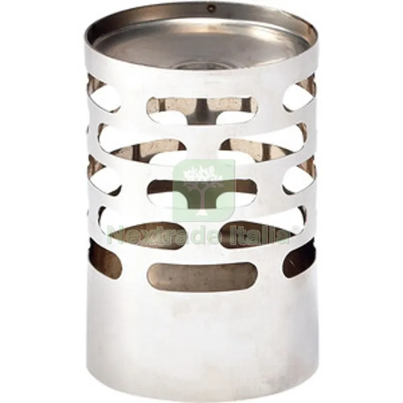 TERMINALE SCARICO PELLET INOX D 8 X H 14 CM AETERNUM — Stufe e camini — rif. FERX.510743 TERMINALE SCARICO PELLET INOX D 8 X H 14 CM AETERNUM — Stufe e camini — rif. FERX.510743