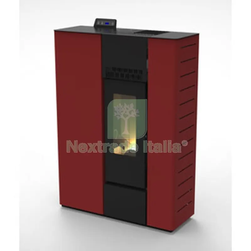 C Stufa Pellet Canalizzata Sterope 12C Bordeaux — Stufe e camini — rif. FERX.510758 C Stufa Pellet Canalizzata Sterope 12C Bordeaux — Stufe e camini — rif. FERX.510758