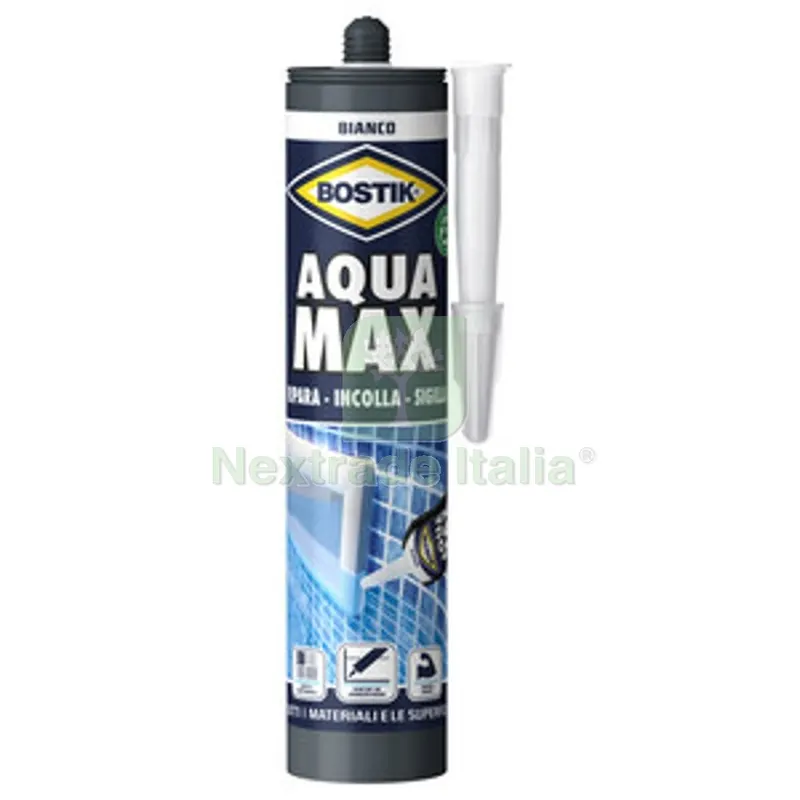 BOSTIK AQUA MAX 425 G BIANCO CARTUCCIA — Adesivi e sigillanti — rif. FERX.510799 BOSTIK AQUA MAX 425 G BIANCO CARTUCCIA — Adesivi e sigillanti — rif. FERX.510799