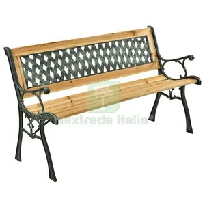 C Panchina Verde Rame/Legno Natur 126X51X73 Attesa — Casalinghi e organizzazione — rif. FERX.510812 C Panchina Verde Rame/Legno Natur 126X51X73 Attesa — Casalinghi e organizzazione — rif. FERX.510812