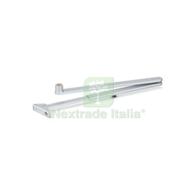 GEZE BRACCIO V P/TS2000-4000 S/FERMO ARGENTO — Ferramenta porte e finestre — rif. FERX.510873 GEZE BRACCIO V P/TS2000-4000 S/FERMO ARGENTO — Ferramenta porte e finestre — rif. FERX.510873