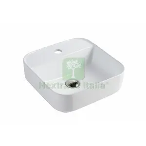 C LAVABO APPOG. CER. BIA. 39X39X14CM ON BOARD — Sanitari e ceramiche — rif. FERX.510923