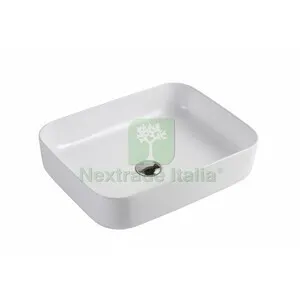 C LAVABO APPOG. CER. BIA. 50X40X14CM ON BOARD — Sanitari e ceramiche — rif. FERX.510926